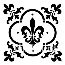 FLEUR DE LIS STENCIL
